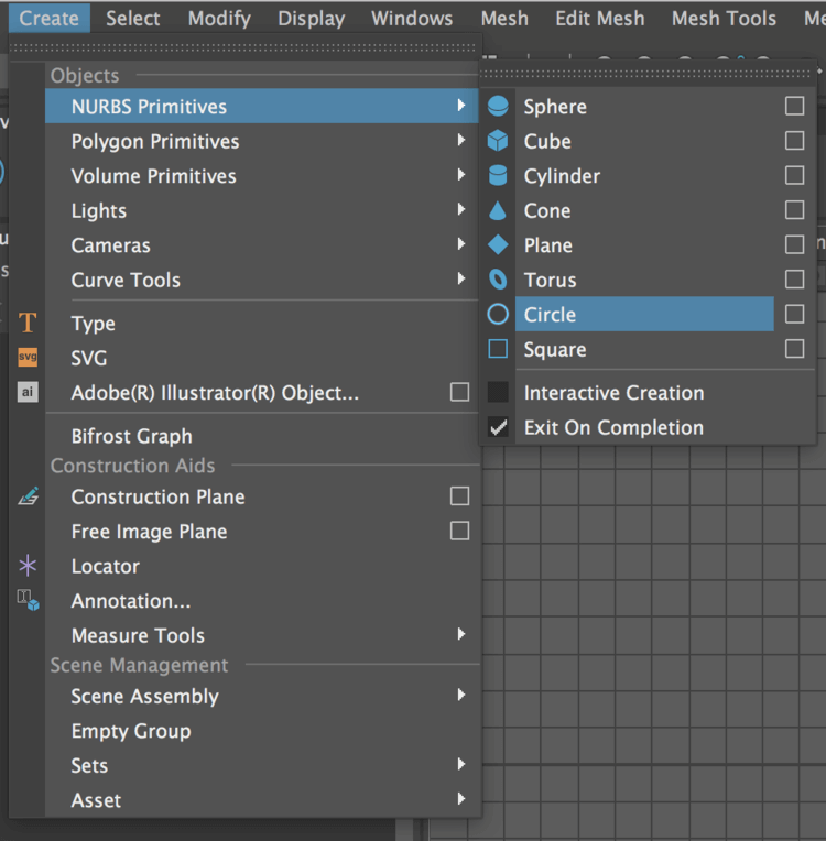 【MAYA】カーブを使って紐やパイプ、チューブを作る方法。Attach brush to curve機能も便利です！！！